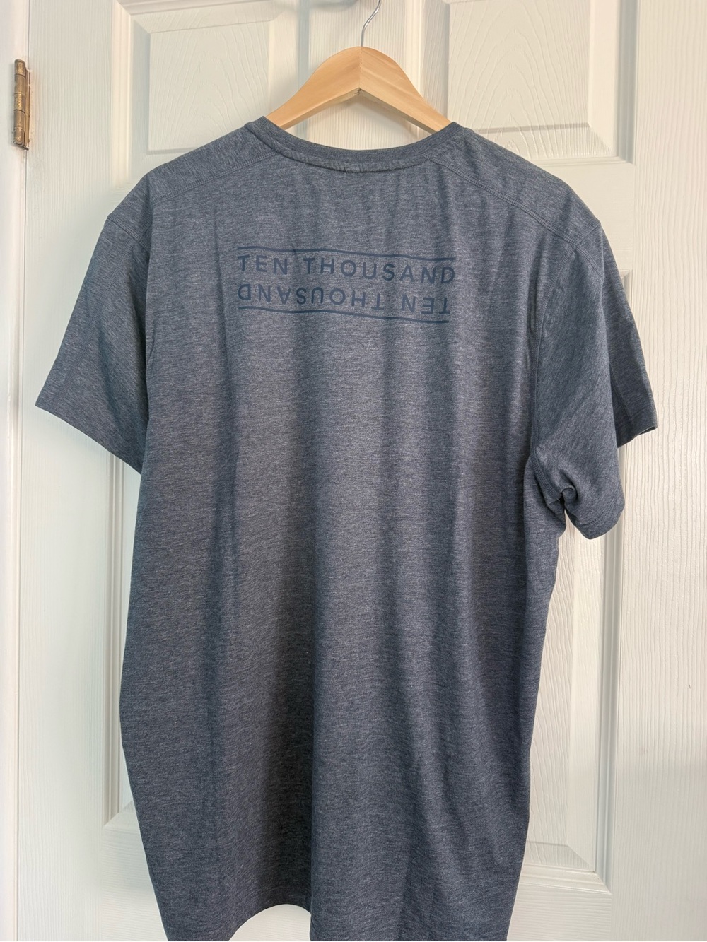 Ten Thousand Gray Durable Tee Navy LOGO NWT XXL 2XL - Picture 4 of 5